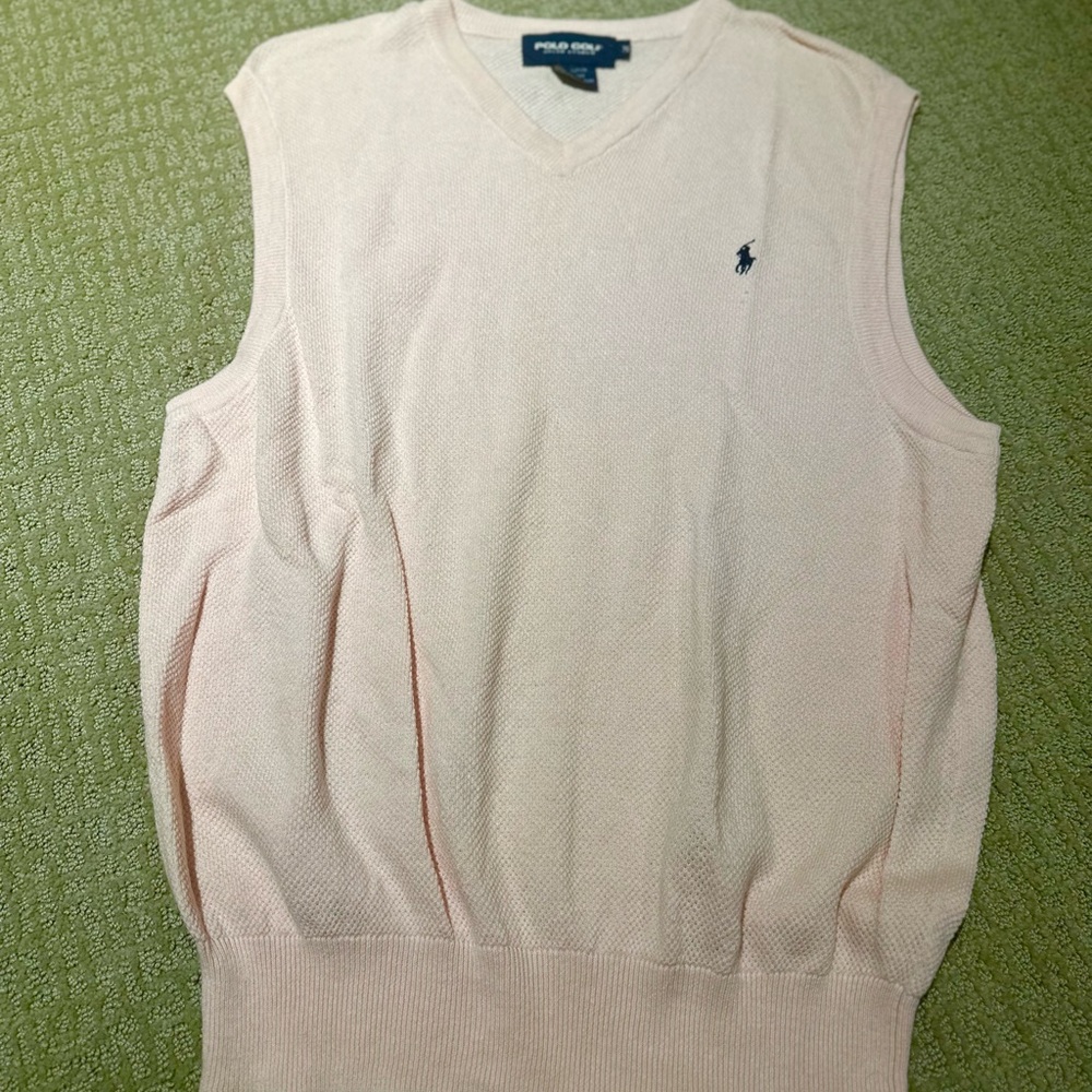 Polo by Ralph Lauren powder pink Sweater Vest